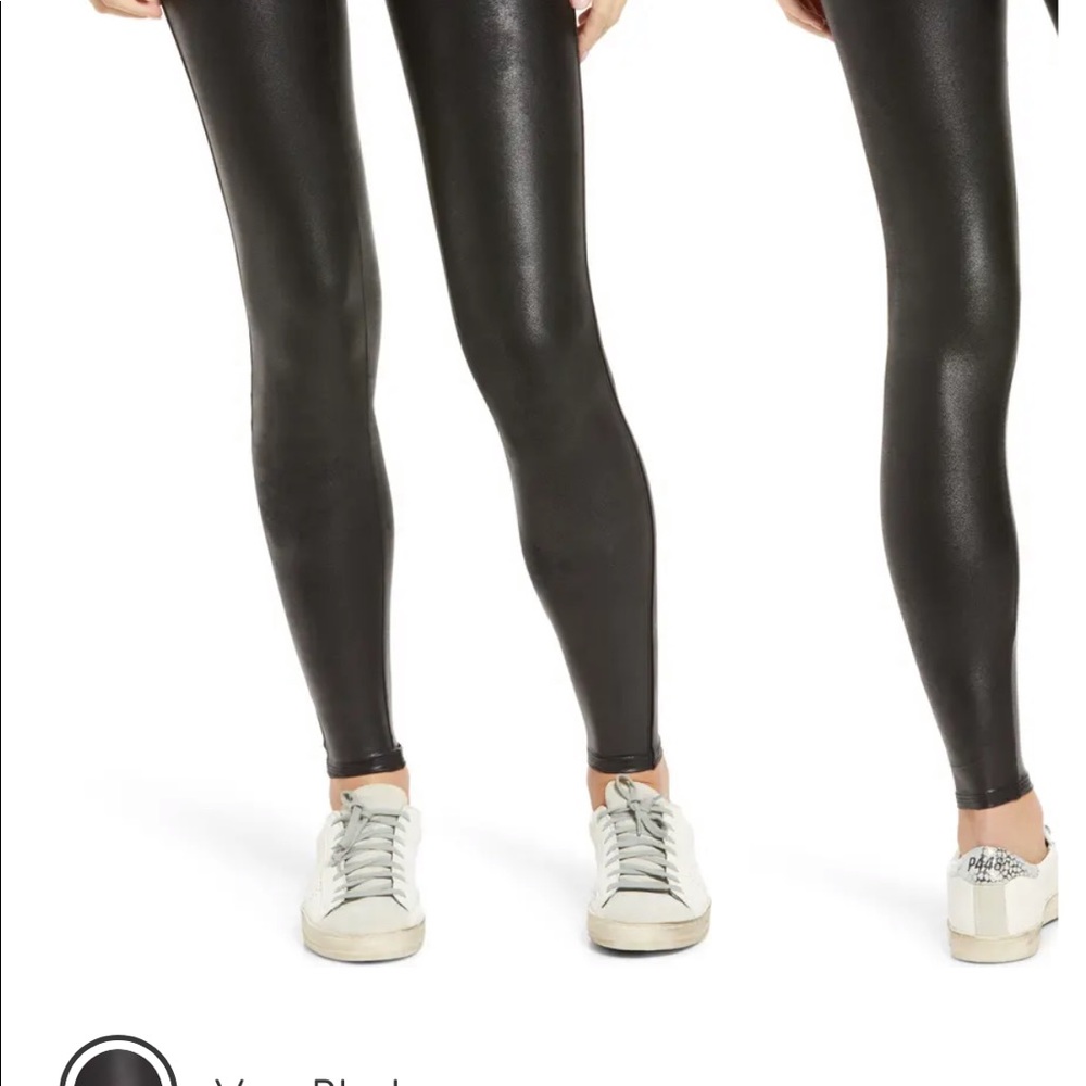 Spanx Faux Leather Leggings